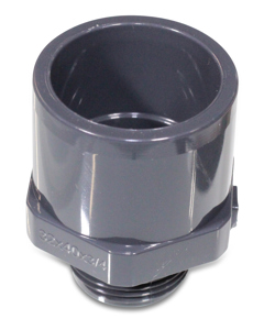 Übergangsnippel PVC 40/32 - 3/4" AG bis 10bar